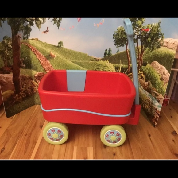 american girl bitty baby wagon